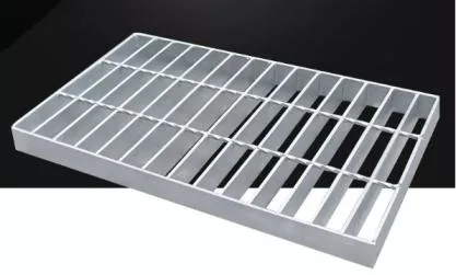 Welded Steel Grating Rain Water Drainage Flooring Mesh Manufacturer Galvanized Serrated Plate Drainage Grate