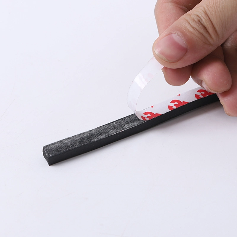 Single Sided Self Adhesive Sealing Rubber Foam Seal Strip for Car Door