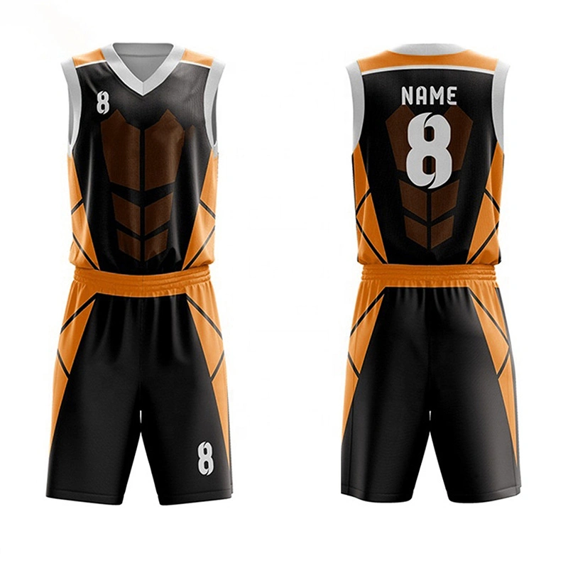 Design personalizado Quick Dry Team Wear Atacado para homem basquetebol Jersey