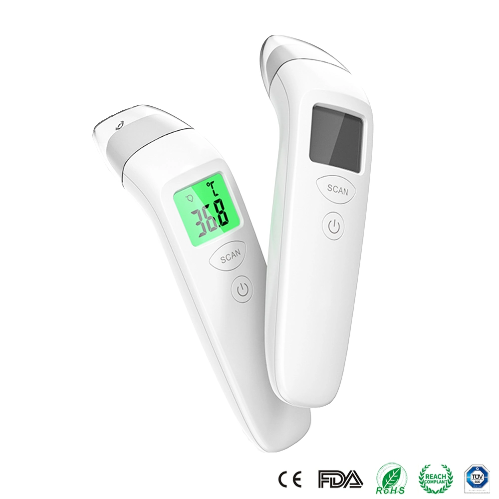 Termómetro digital de infrarrojos sin contacto electrónico de pistola de temperatura de fábrica