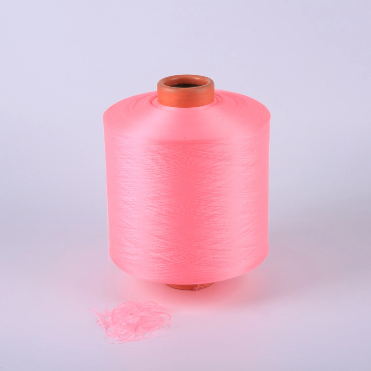 Hochwertige 100% Polyester Filament gefärbte DTY Garn 150d/48f Fabrik Preis