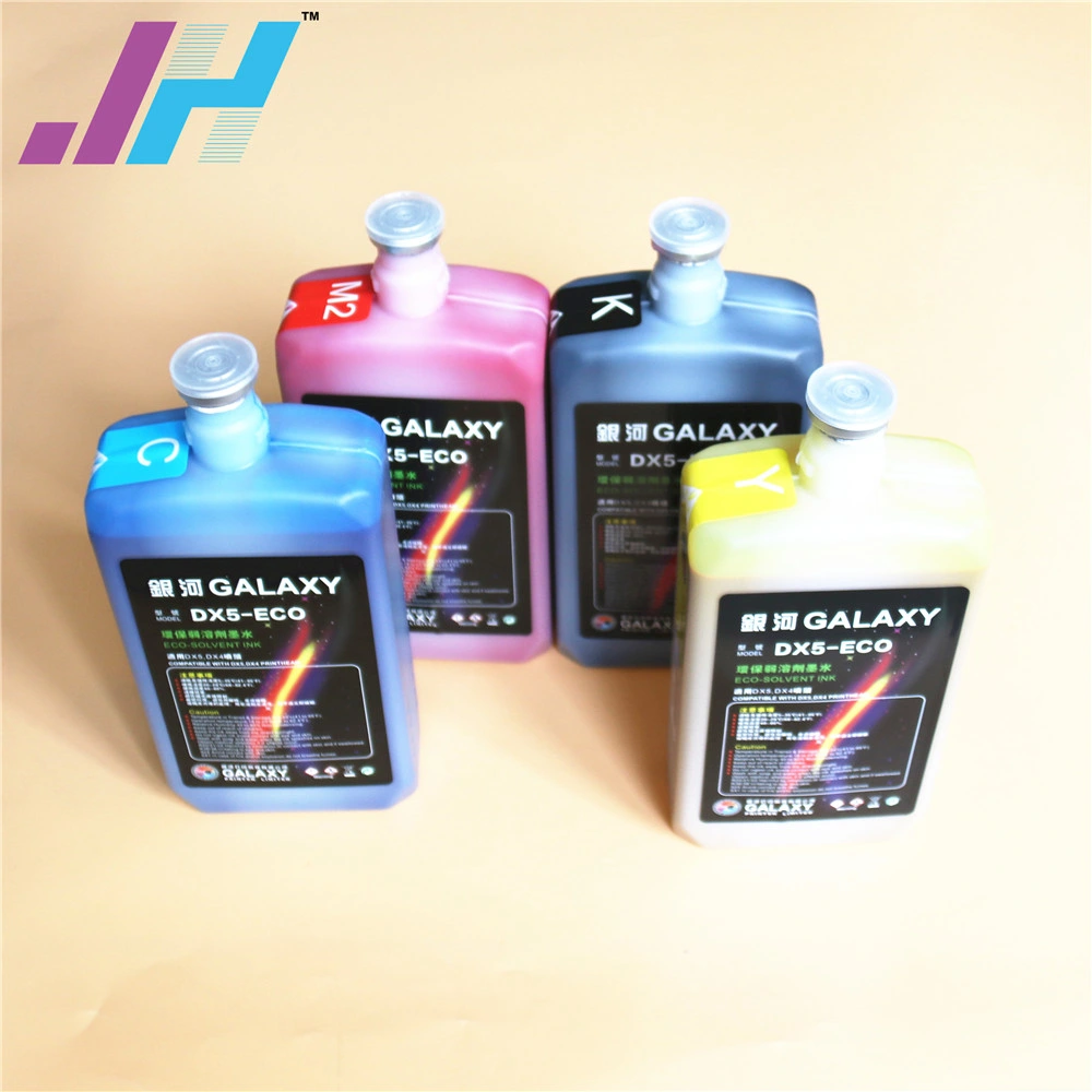 Original Galaxy Eco Solvent Ink Compatible with Dx5 Dx4 Printhead