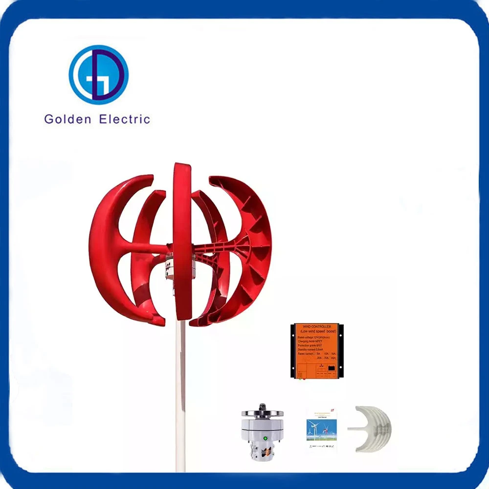 Mini 0.3kw/0.4kw/0.6kw/0.8kw/1kw Vertical Wind Turbine Maglev Wind Power Energry Generator for Home Use