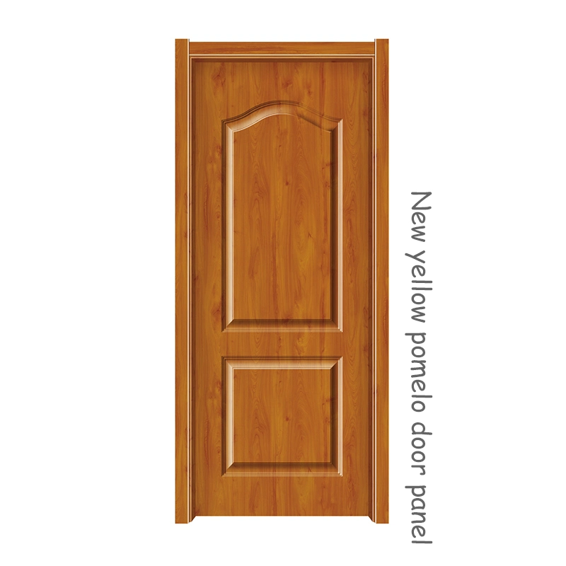 Panel de puerta de madera de color rojo MDF Puerta HDF PIEL 02