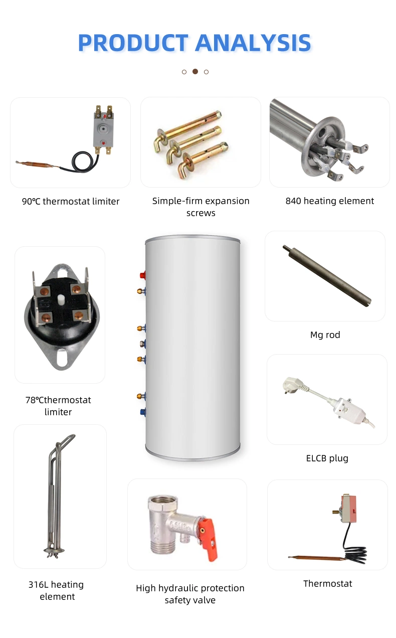 Air Source Big Capacity Water Heater