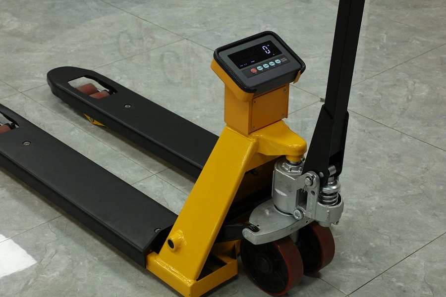 China Hot Sale Cheap Product Electronic Hand Pallet Forklift Truck Weighing Scales