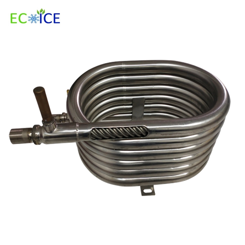 Titanium Helical Coil Marine Coaxial Water to Air Heat Exchanger for Cooling System