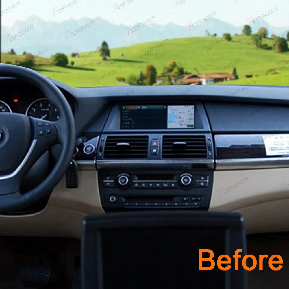 10,25-дюймовый Android для BMW X5 X6 E69 КХЦ E70 E71 Cic 2007-2010 Авто Радио стерео-Car Video Player