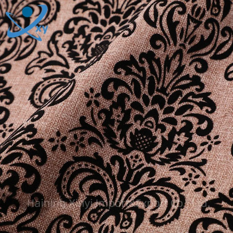 Impresión Digital tejidos para ropa de poliéster de ocio de prendas de vestir de lujo en todo el vestido negro falda