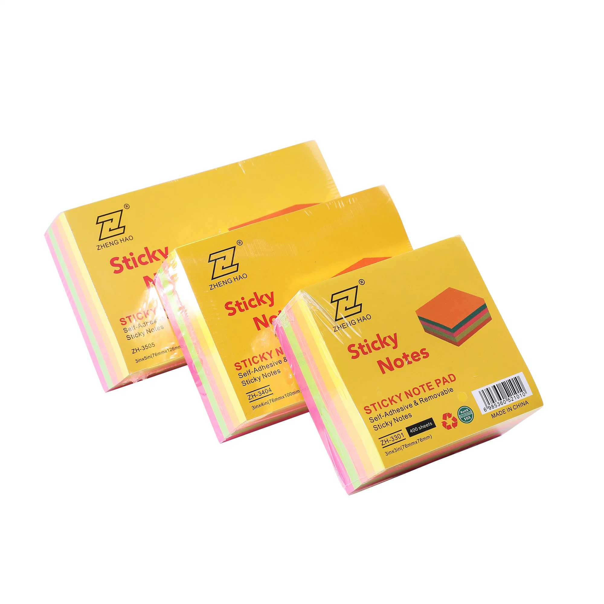 Early Buy 7 Bright Color Lined Sticky Notes