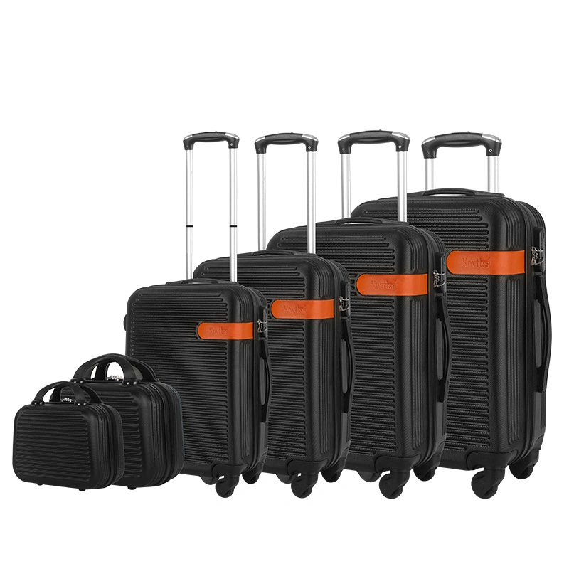 ABS Blue Trolley de 12 15 20 24 28 32 polegadas Mala de bagagem conjunto de bagagem de viagem