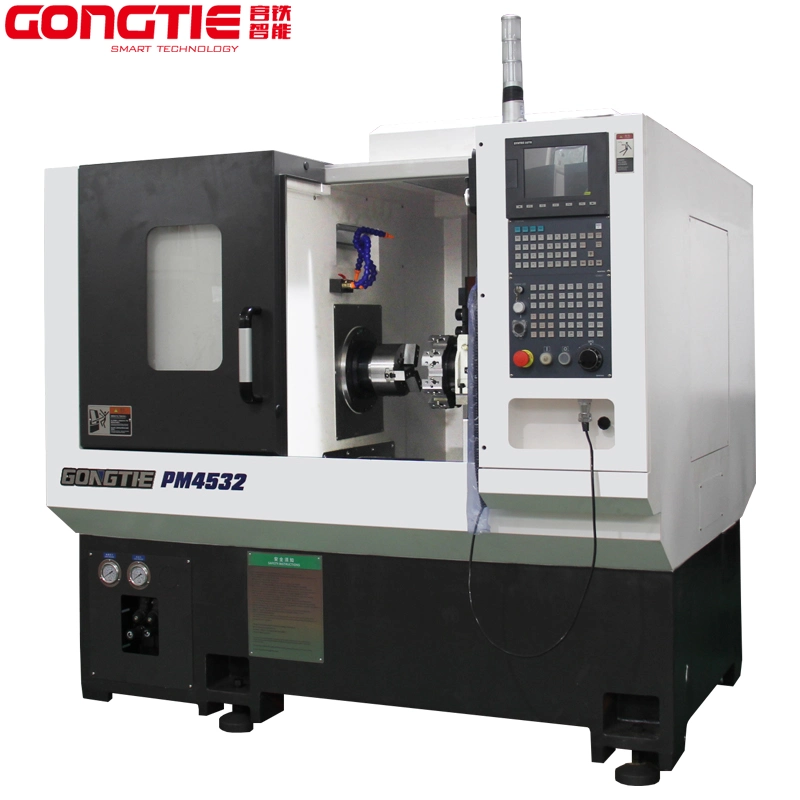 Pm4532 la precisión de cama plana giro Metal torno fresador CNC máquina