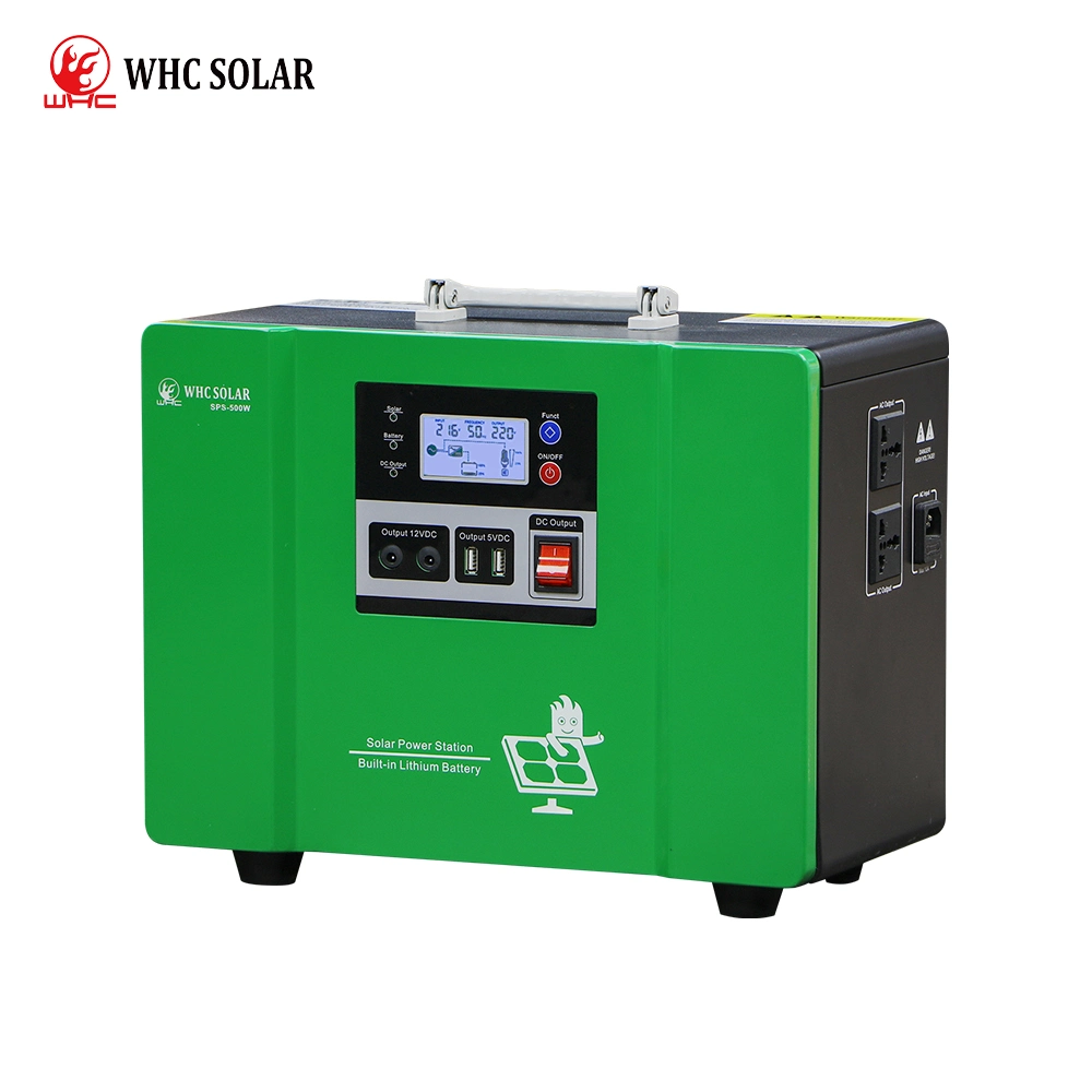 Whc Solar Portable Mobile 10 kw sistema de alimentação do gerador solar para Home sistema de Energia Solar bateria de lítio Banco preço de fábrica