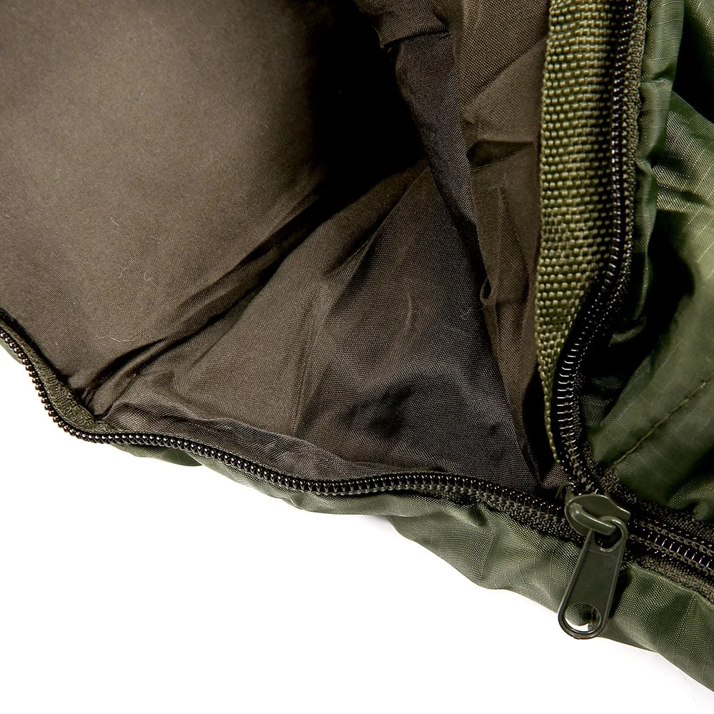 Stock Fast Delivery Army Green Pongee 210t Military Sleeping Bag Army Use