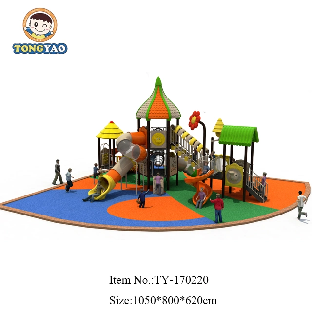 Amusement Park Toy Baby Swing Slide Gym Equipment Outdoor Playground (TY-150101)