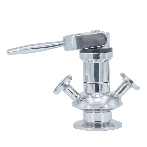 SMS DIN Food Grade Steel Asplic Sampling Valve