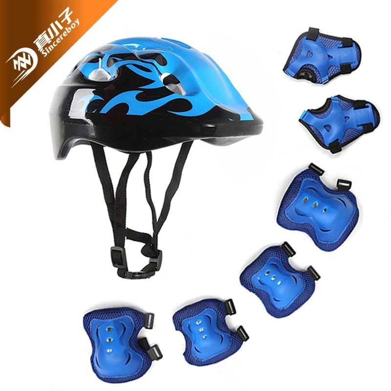 Factory Kids Sport Protective Gear Set Helmet and Pads for Bike Skateboard Skate Scooter