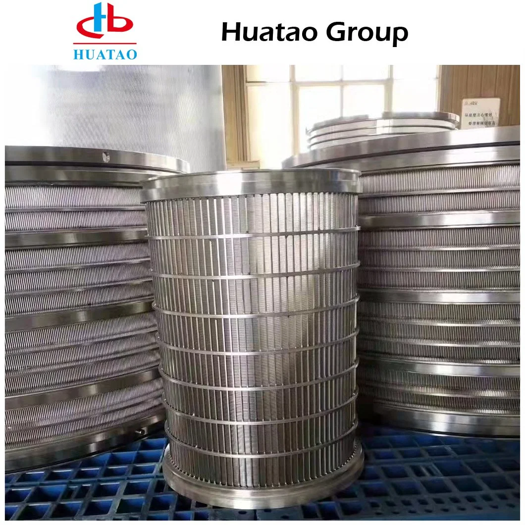 Stainless Steel Ss 304 316 Screen Basket for Paper Pulping Pressure Screen