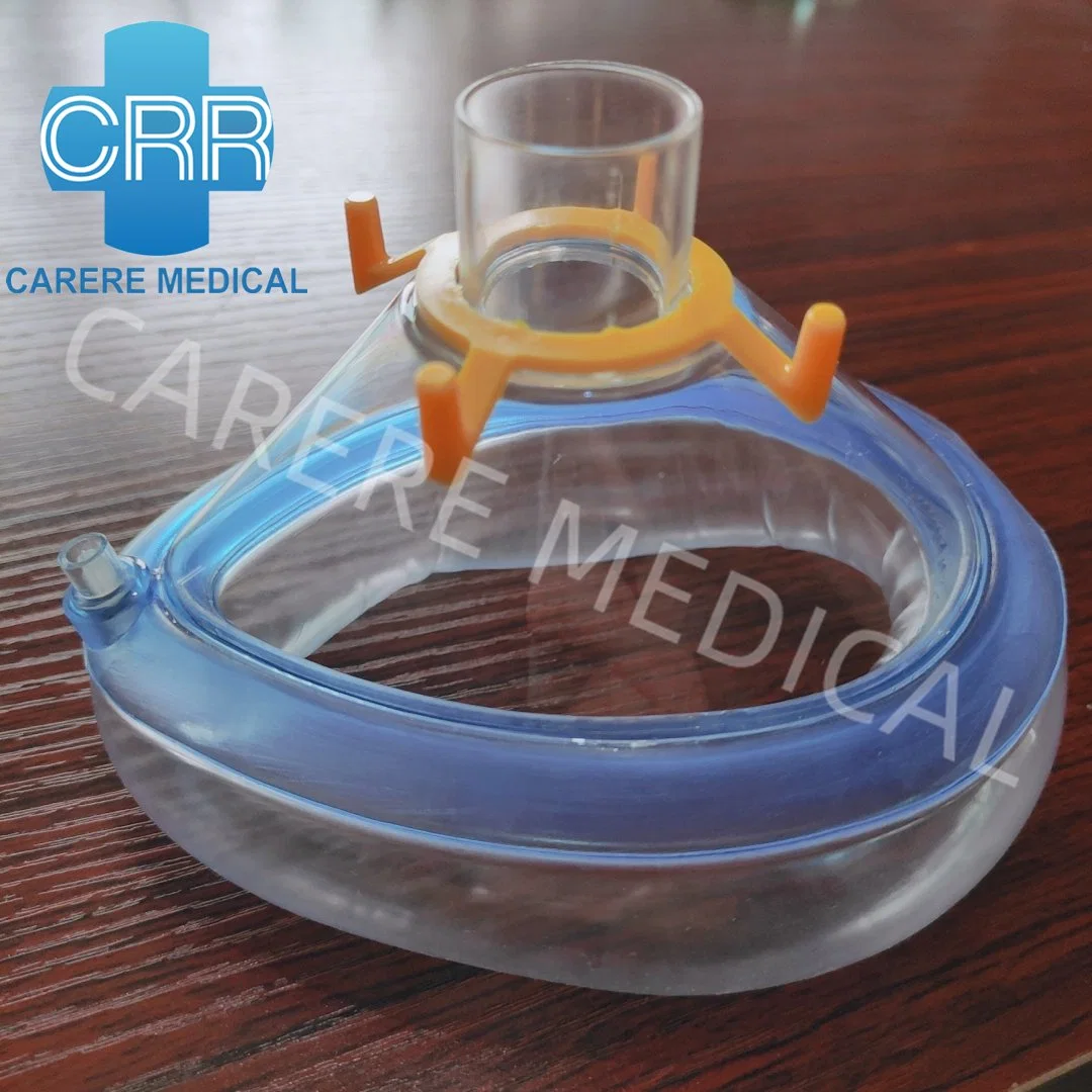 Hot Quality Hospital Equipment Surgical Supply Disposable Supply Anesthetic Masks with Valve up