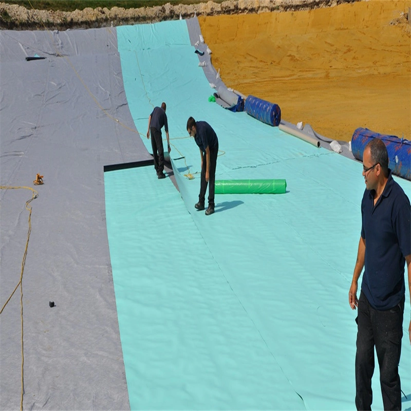 Polyurethane Geomembrane Pond Liner Material for Shrimp Pond Project