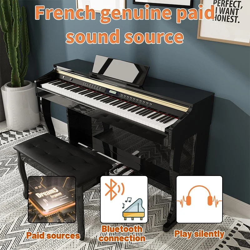 MIDI Pianos clavier numérique Piano Professional clavier électronique musique d'orgue Piano Studio