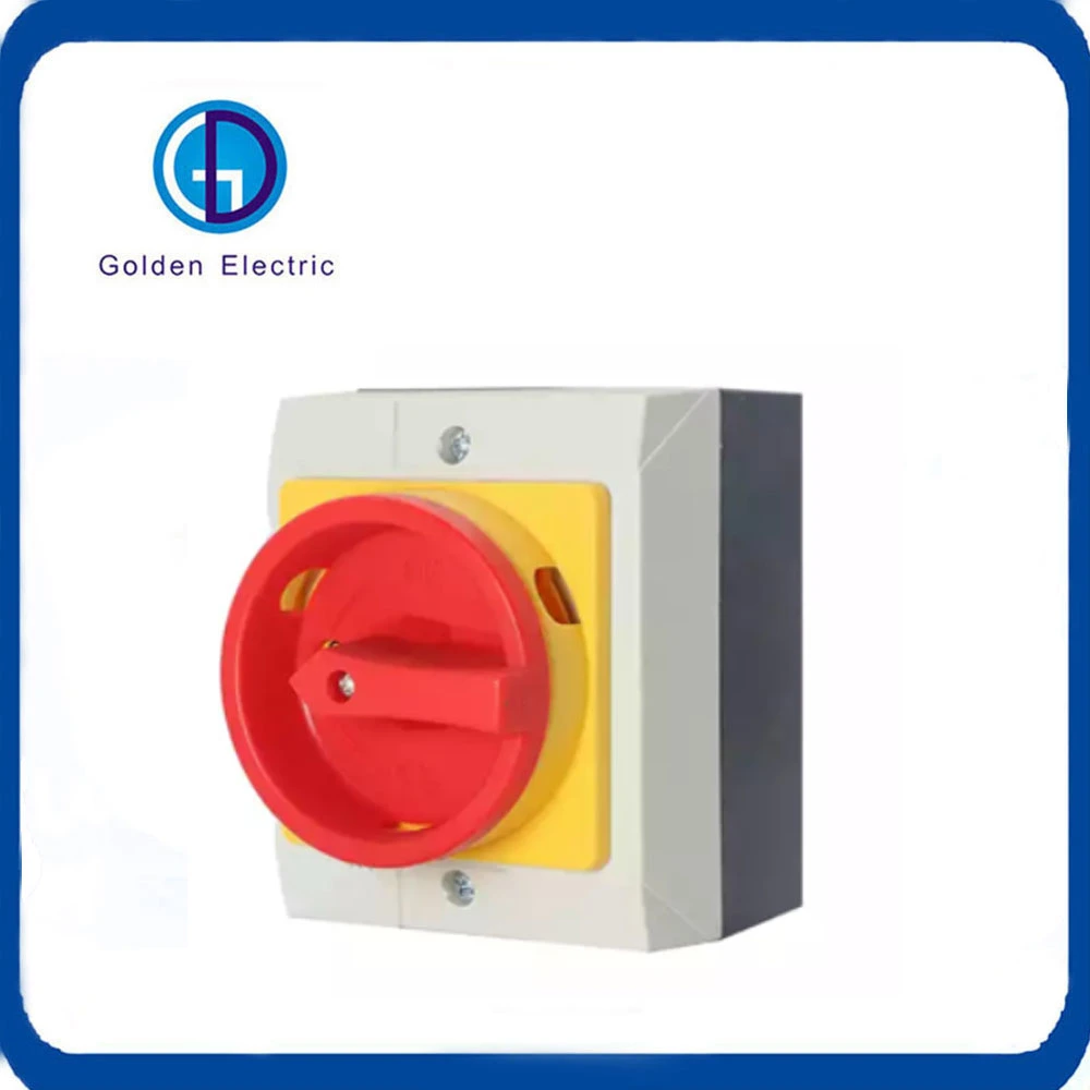 IP65 2p/3p/4p/5p 10A-150A 230V/440V interruptores aislantes estancos de carga de CA eléctricos Interruptor aislador giratorio