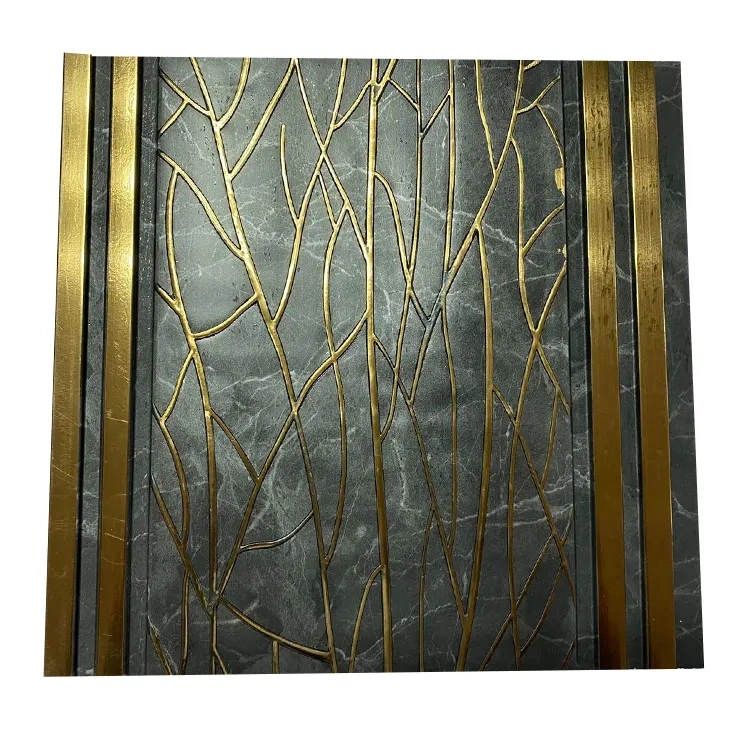 Cheap Price Decorative Interior PS Manufacturer for Saudi Arabia New Design Curved PS Wall Panels Boards Wall Interior