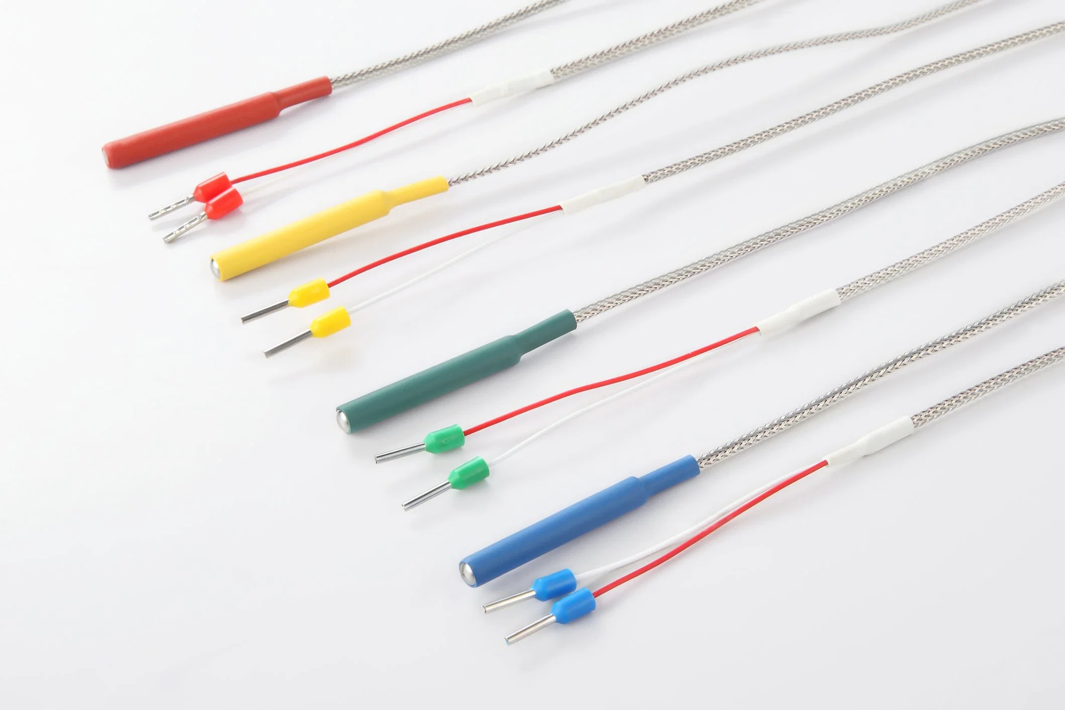 PT100 PT1000 Rtd Platinum Resistance Sensor 2 Wires Thermocouple &Phi; 3*20mm Probe with PTFE Shield Cable Temperature Sensor