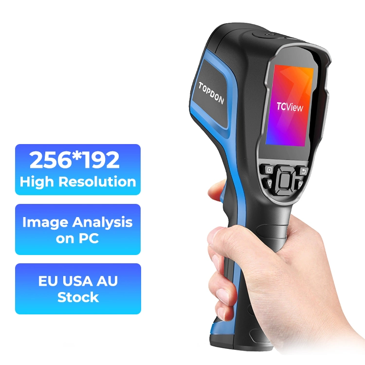 Topdon Factory Supply Tc004 Haute Résolution Portable Smart Précision 256*192 Caméra d'Imagerie Thermique Infrarouge à Main de Voiture Android de Haute Qualité