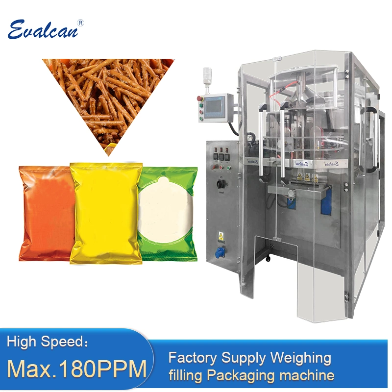 High Speed Dog Food Tomato Sauce Granules Sachets Packaging Machine