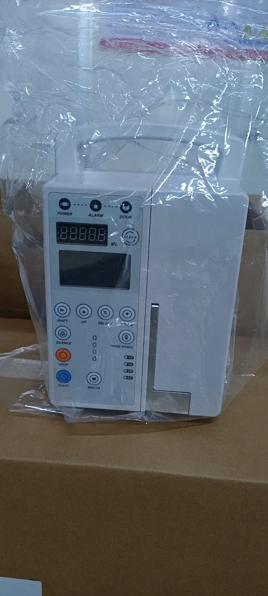 Medical Equipment CE Approved Portable Digital Peristaltic Infusion Pump