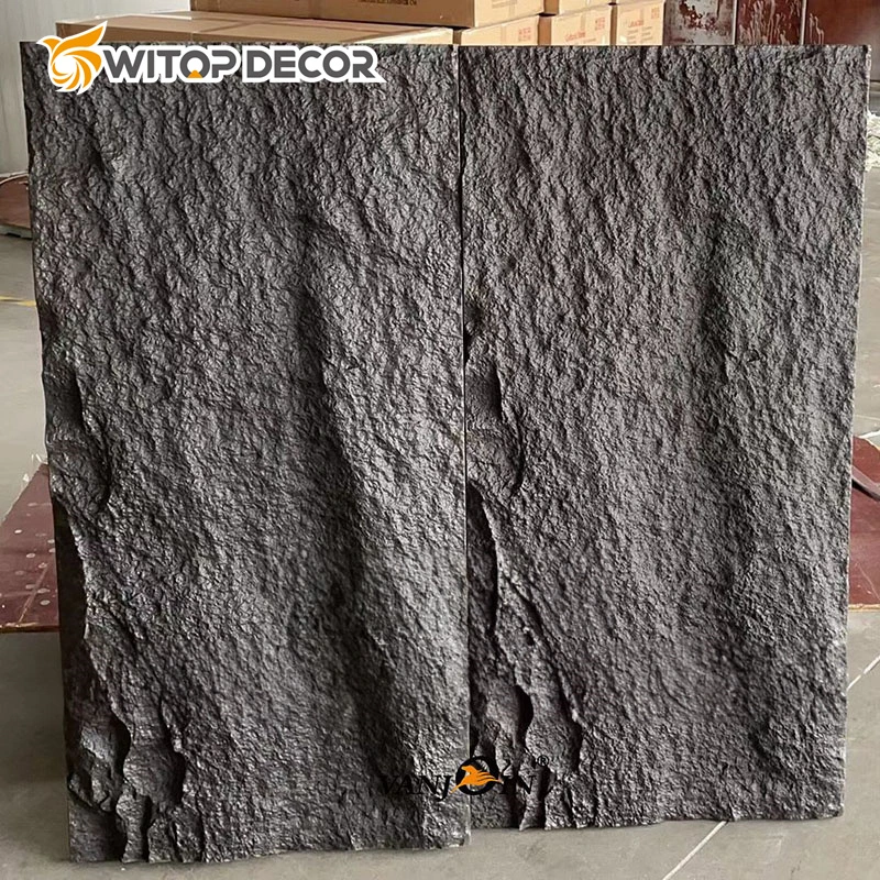 Venta de piedra pizarra en caliente de setas de la cultura de la pared de piedra de chapas para Piedras finas de diversos colores