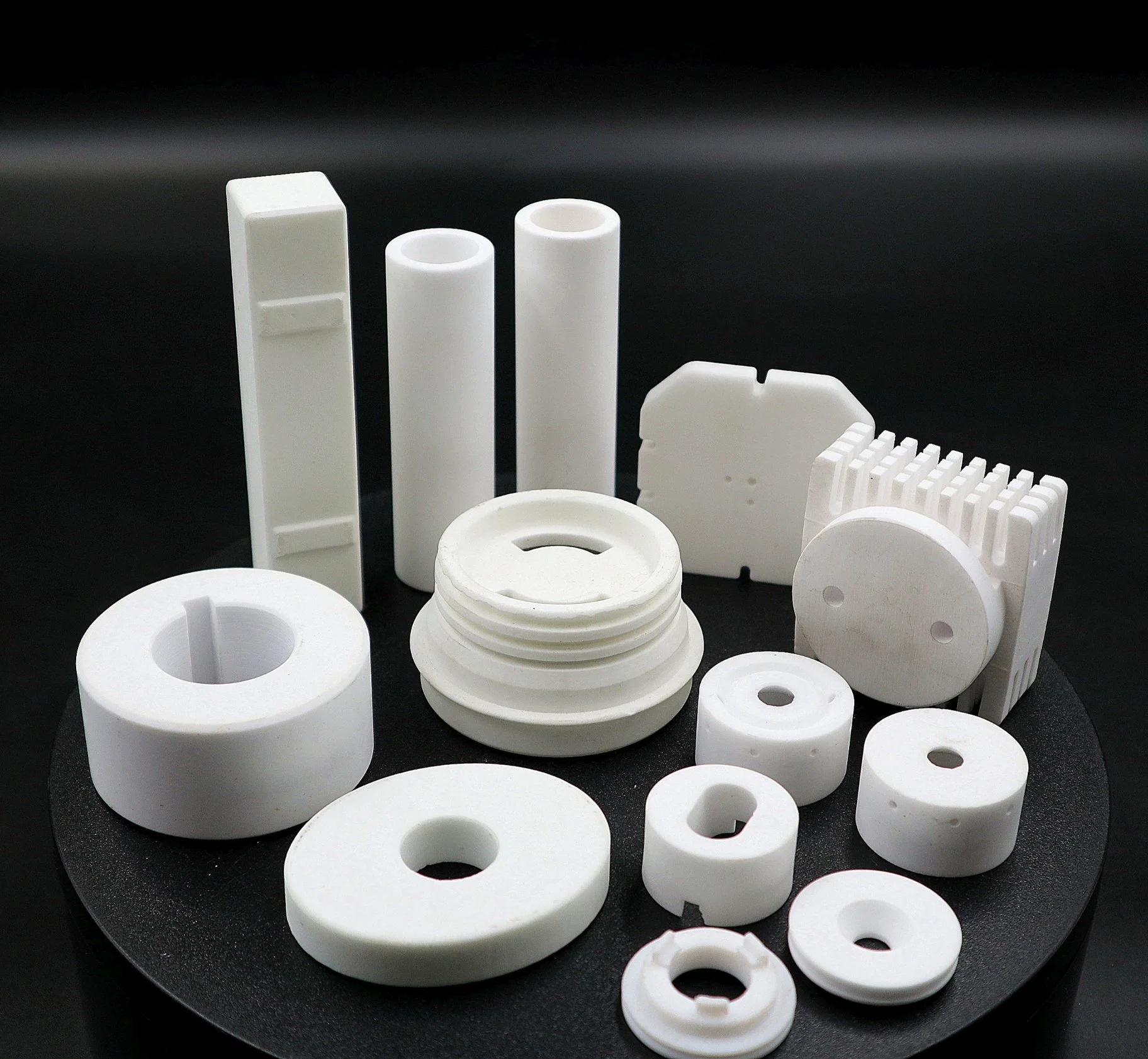 High Temperature Resistant Wear-Resistant Steatite Ceramic 95% Al2O3 Alumina Electrical Ceramic Parts