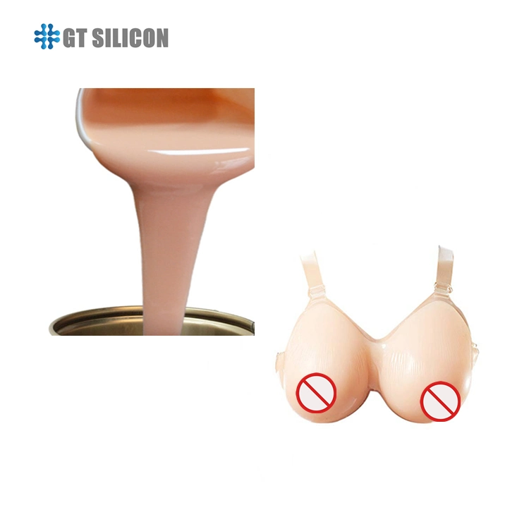 Hot Selling Reusable Soft and Skin-Friendly Silicone Bra Rubber Liquid Medical Grade Silicone Rubber