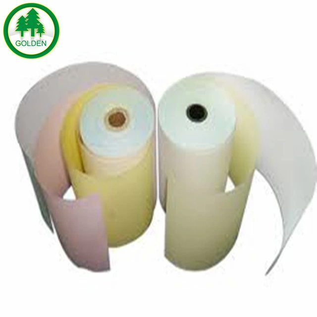 4ply Continuous Carbonless Printing Paper Computer Paper Carbonless Paper (NCR)