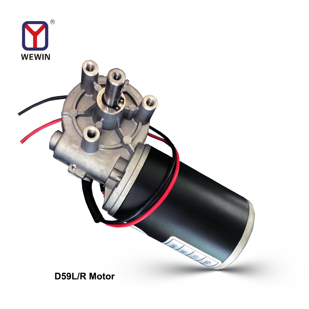 59mm de diámetro de 24V DC autoblocante Controlador de velocidad del motor eléctrico