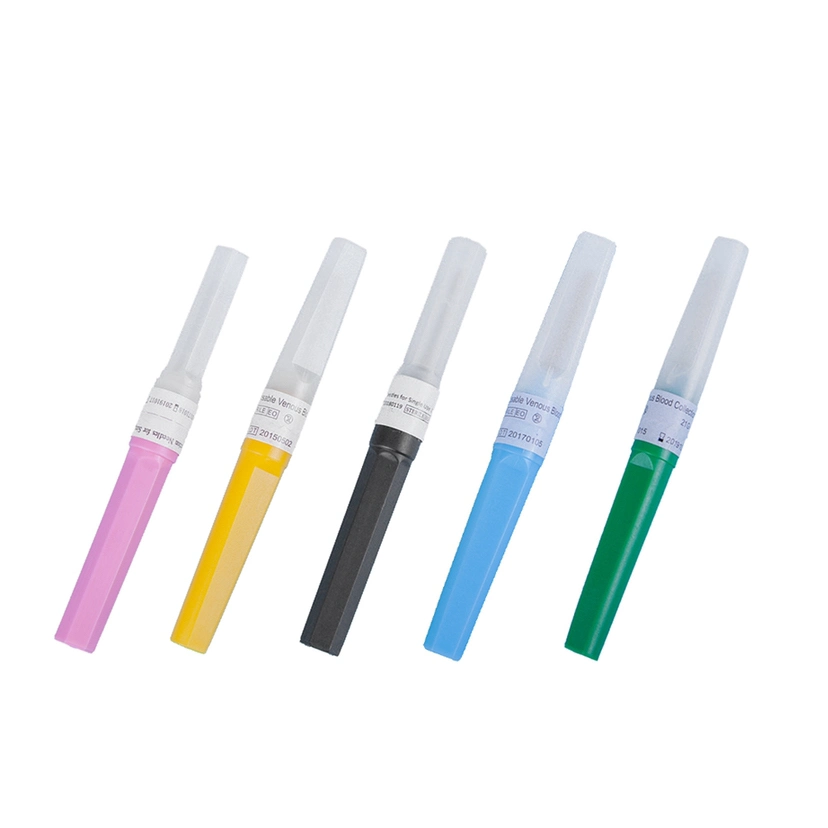 Medical Dental Disposable Lancet Vacuum Blood Collection Multi Sample Needle Safety Pen Type Blood Collection Needle