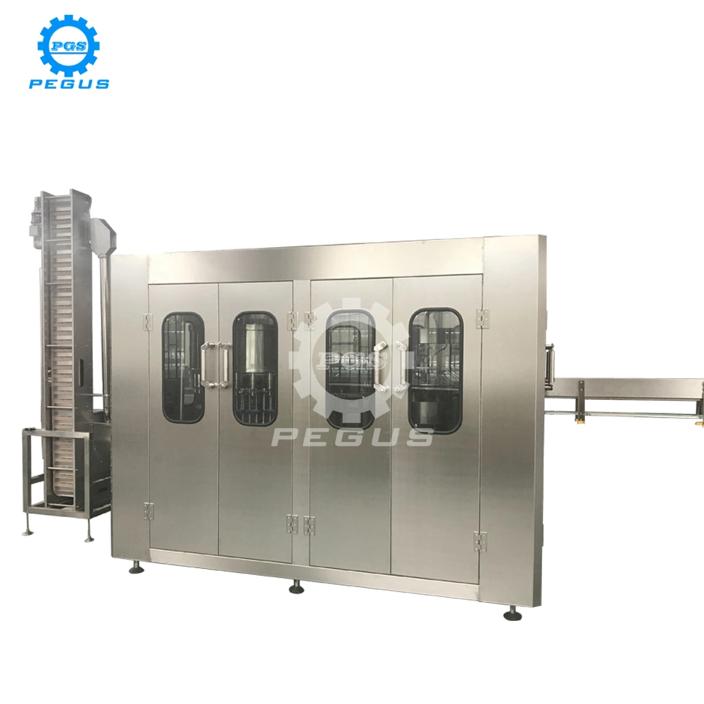 Manufacture Factory Pet Plastic Bottle Beverage Soft Drink Fill Sparking Mineral Pure Water Aqua Juice Liquid Filling Automatic Bottling Machine Price