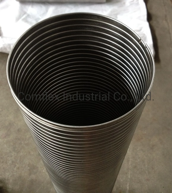 High quality/High cost performance  Polgonal Interlock Stainless Steel Metal Flexible Exhaust Pipe#