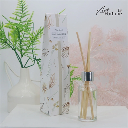 Customized 30 Ml Vanilla Reed Diffuser for Air Freshener