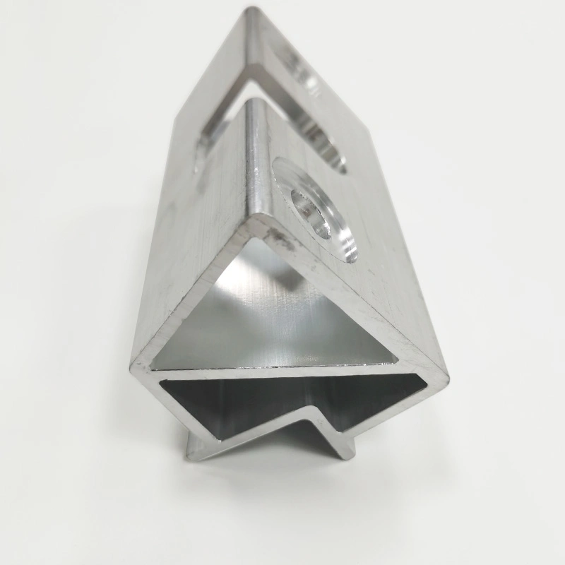 Auto Parts Aluminum Alloy Edge Processing Custom Triangle Fixed Bracket Aluminum Table Chair Cabinet Corner Brace Aluminum Extrusion