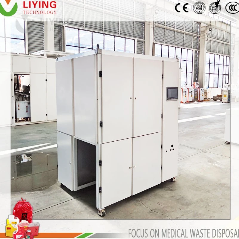 Small-Scale Dental Clinic Professional Hazardous Infectious Waste High Pressure Microwave Treatment Unit