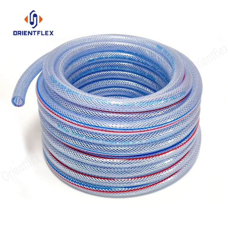 Flexible Cooking LPG BBQ PVC Argon Natural Gas Heater Extension Hose