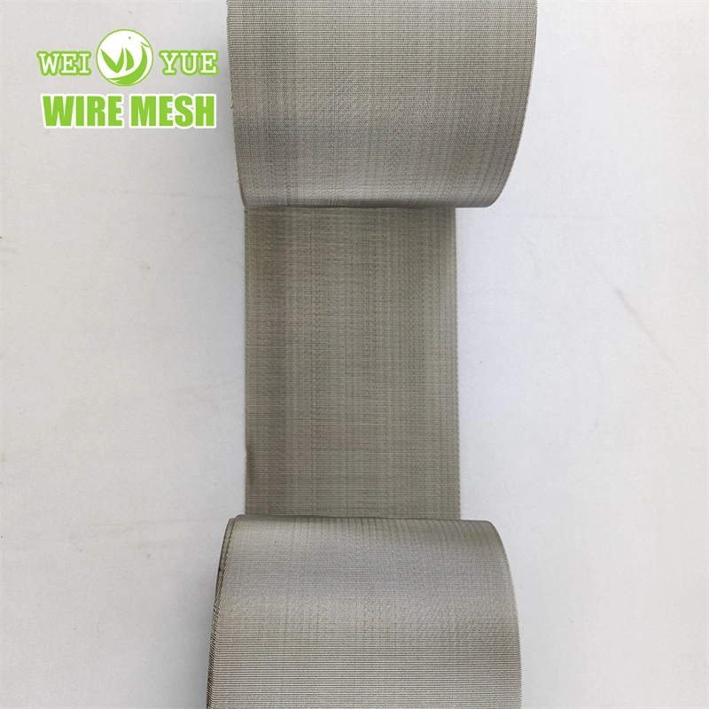 Stainlesss Steel Metal Wire Mesh Reverse Dutch Weave 200*40/260*40 Filter Screen Belt for Extruder