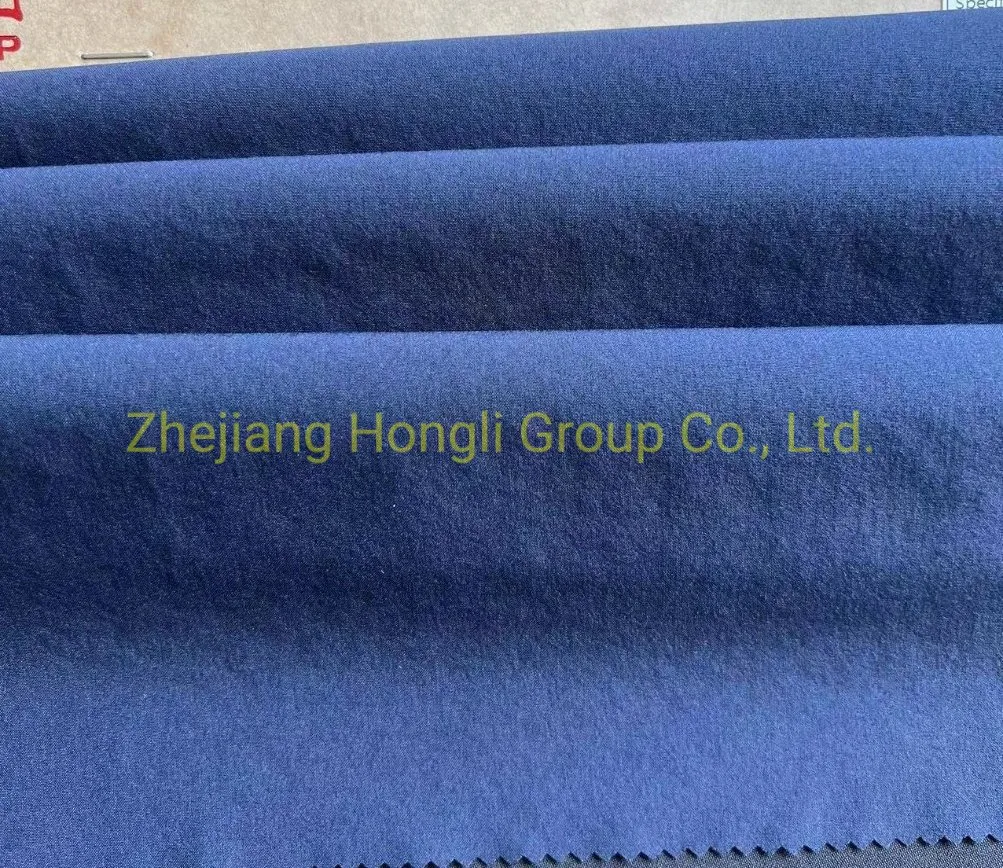 Factory 100% Polyester 120GSM Woven Fabric for Shirt Clothing