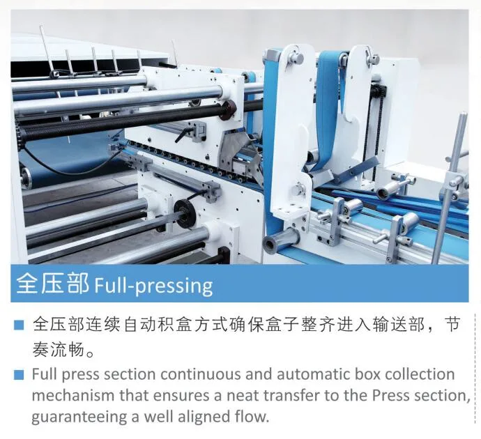 Automatic Food Packaging Cake Paper Box Making Machine