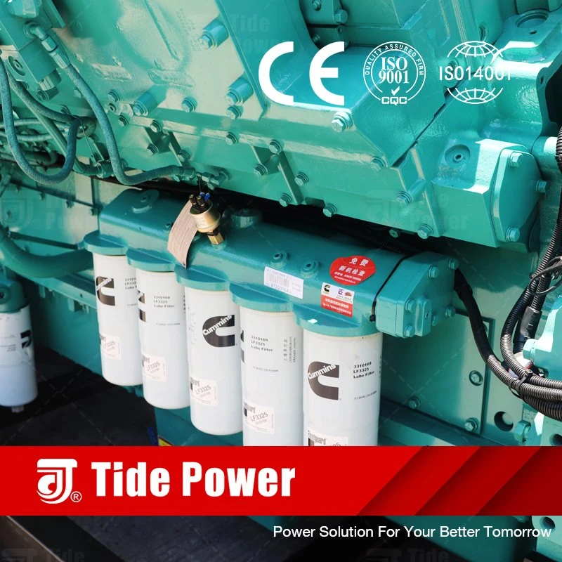 Tide Power 500kVA 50Hz Cummins Dcec Diesel Generator Set Open Type, Power Range From 22 to 500kVA Open Series, Leroysomer/Stamford/Tide, Comap/Deepsea