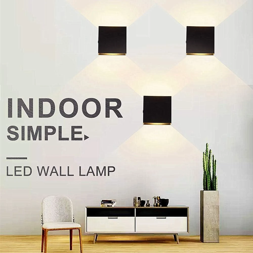 Wall Lights Dimmable Indoor LED up Down Wall Light