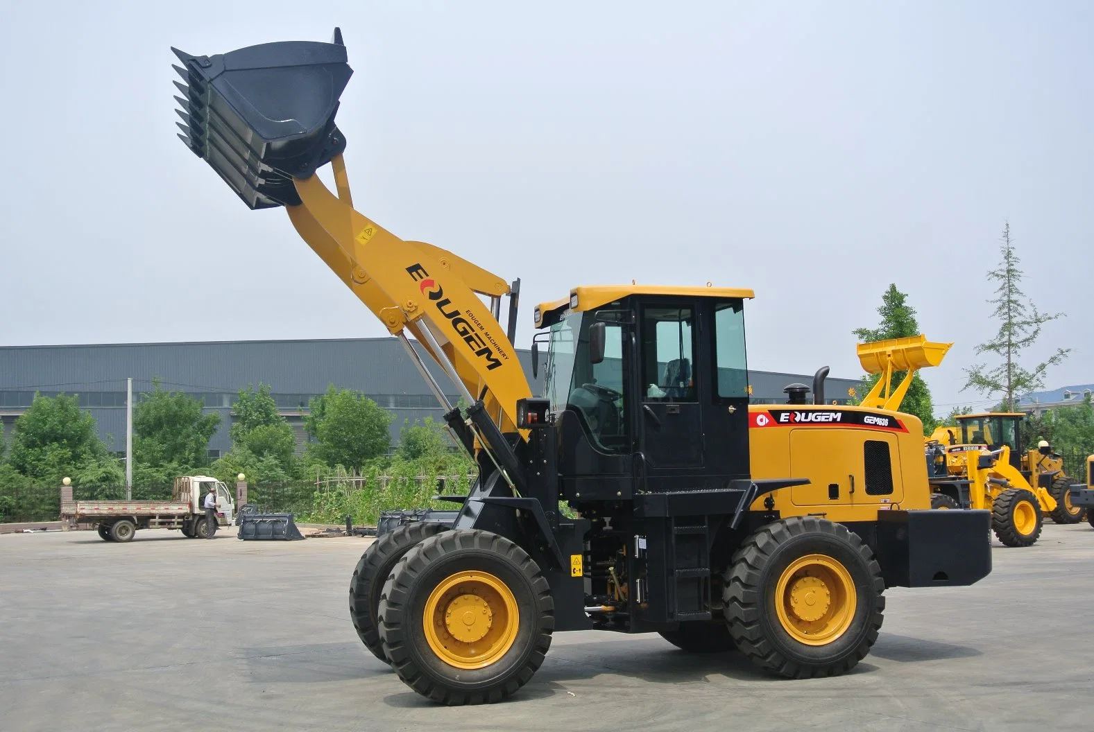 Wheel Loader Gem636 3ton Construction Wheel Loader