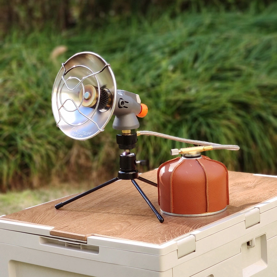 Venta caliente calentador de gas al aire libre los equipos de calefacción calefacción de gas de camping capucha para pescar en el hielo